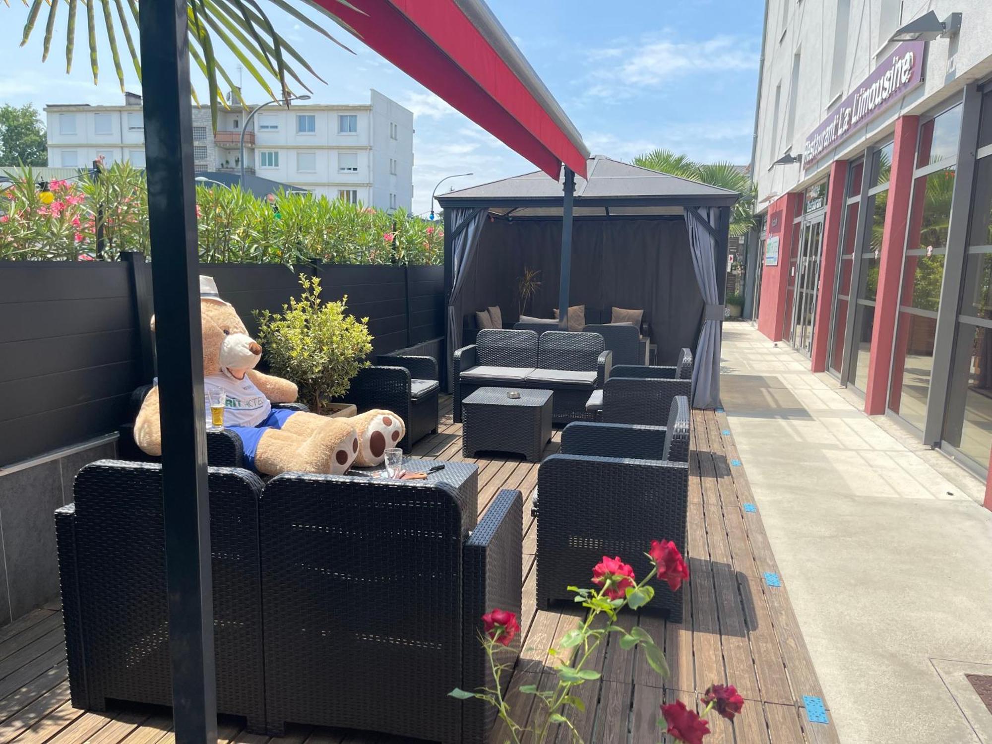 Brit Hotel Brive La Gaillarde - Restaurant La Limousine Малемор Екстериор снимка